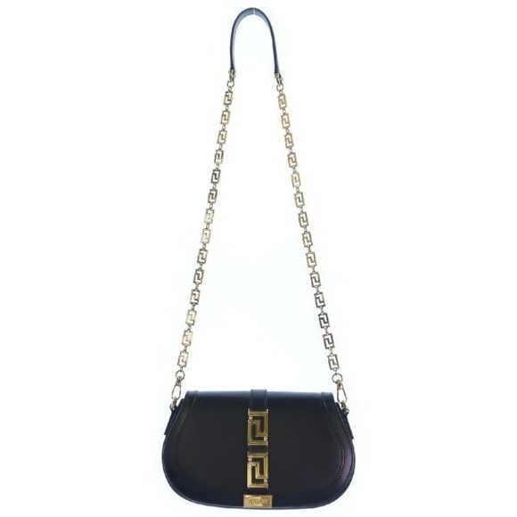 Versace Greca Goddess Shoulder Bag Handbags Black - Picture 3 of 13